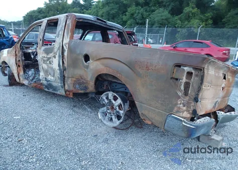 2012 Ford F150 Super Cab from USA, damaged, VIN 1FTFX1EFXCFB71106